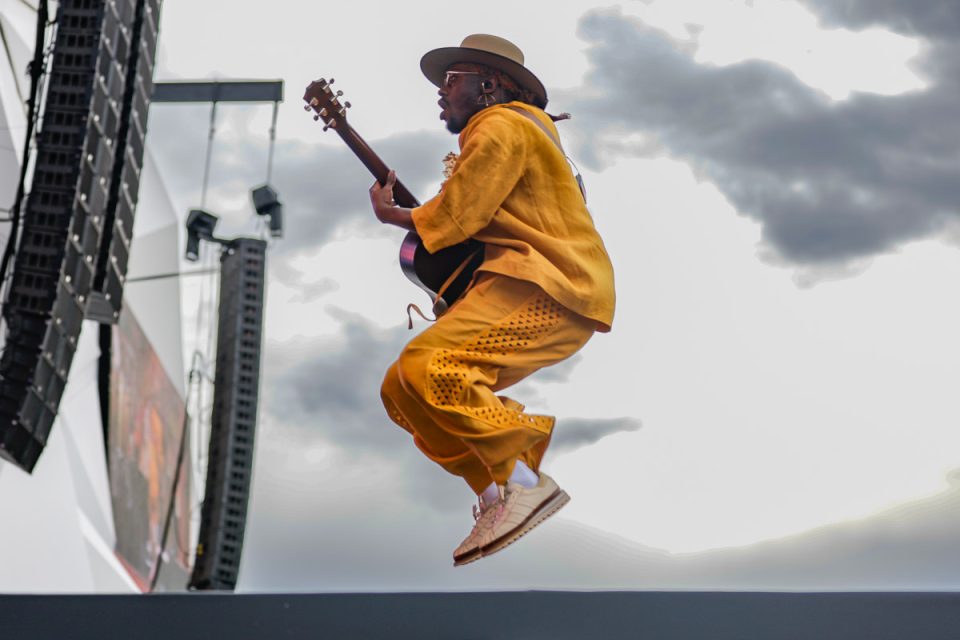 RIO DE JANEIRO, RJ, 11.09.2026-ROCK IN RIO-JOTA.PE: Show do Jota.Pe no palco Sunset no quinto dia do Rock In Rio no Parque Olímpico nesta sexta-feira (11/09). (Foto: Rudy Trindade/Themapress/Folhapress)
